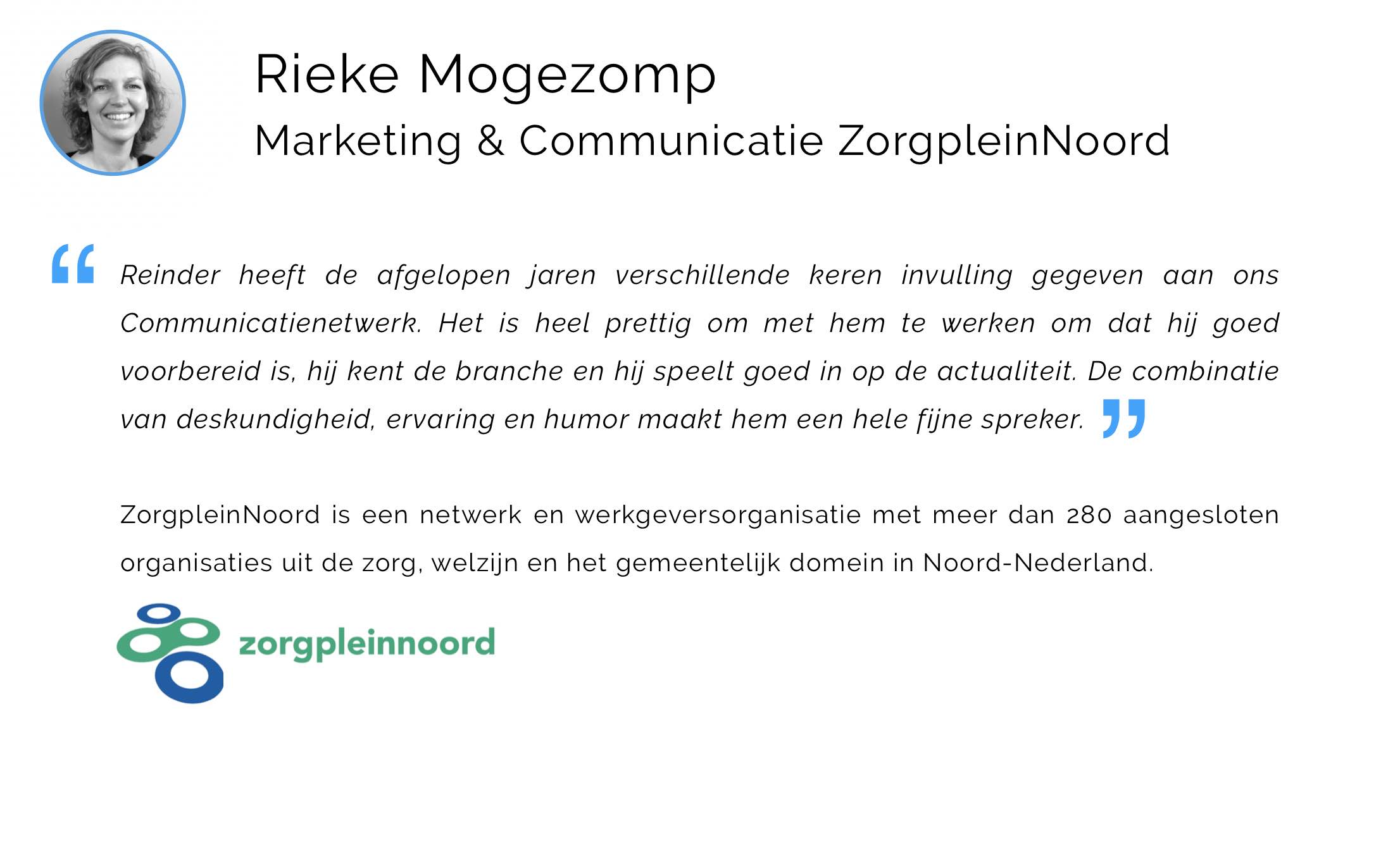 Referentie masterclass afdeling communicatie in positie