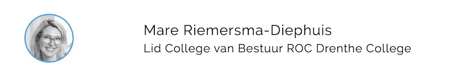 Bestuurder van een onderwijsorganisatie in Drenthe over de advisering voor de communicatieafdeling