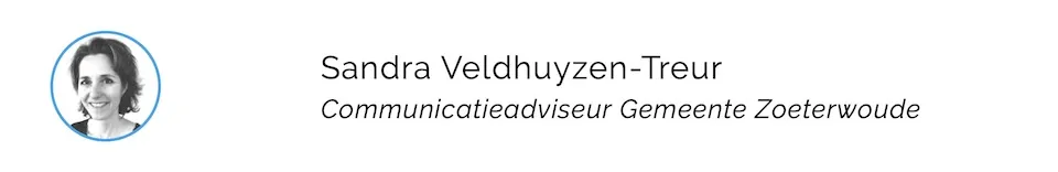 Communicatieadviseur van een gemeente in Zuid-Holland over de advisering voor de communicatieafdeling